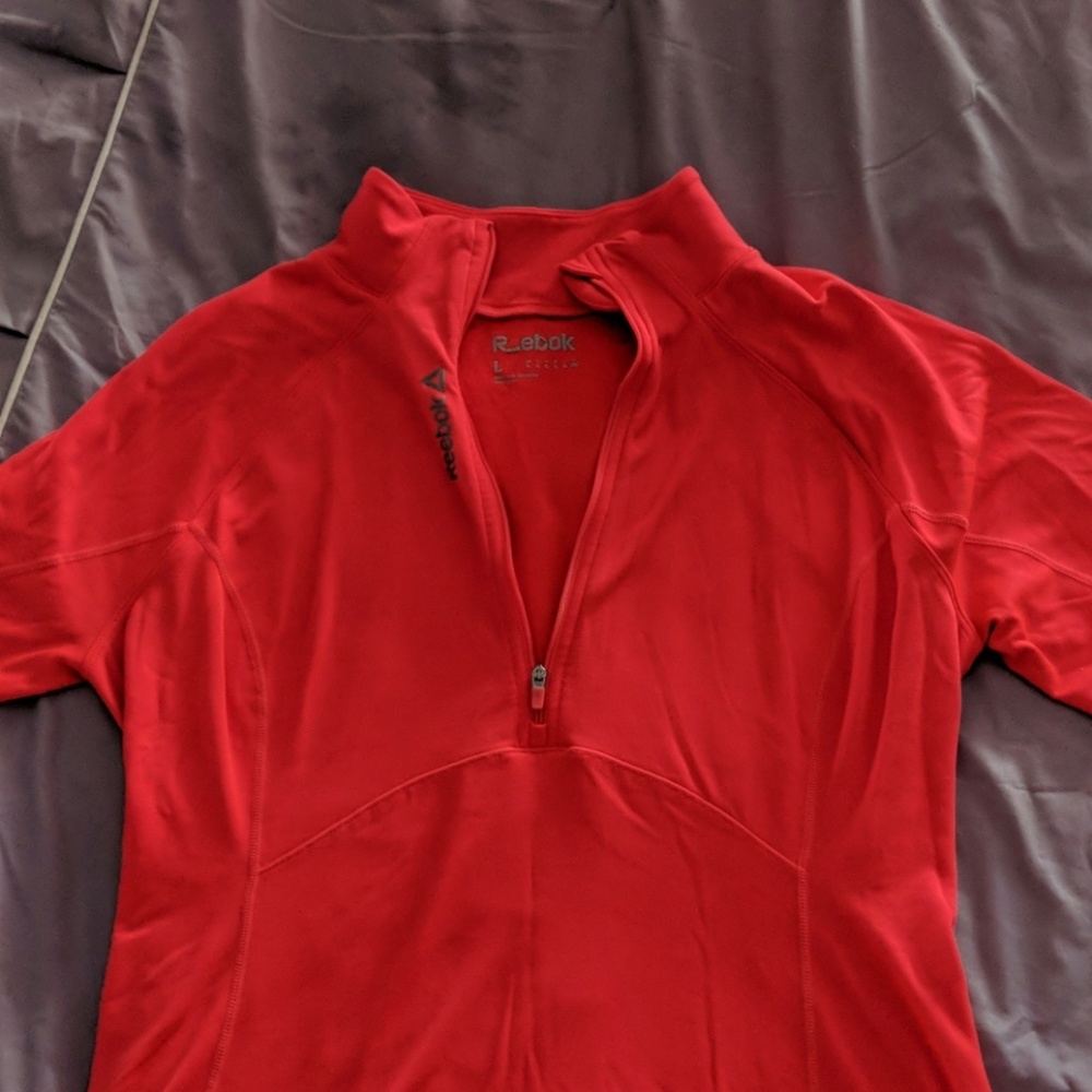 Reebock 1/4 zip pullover